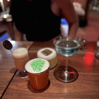 Double Chicken Please - Oreo?, Japanese cold noodle, key lime pie, Aviator - Cocktail Bars Near Me - New York, New York