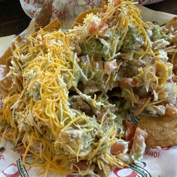 Oscar's Tacos Shop - Tempe - Grilled Chicken Nachos.....cheese not melted - Tacos Near Me - Tempe, Arizona
