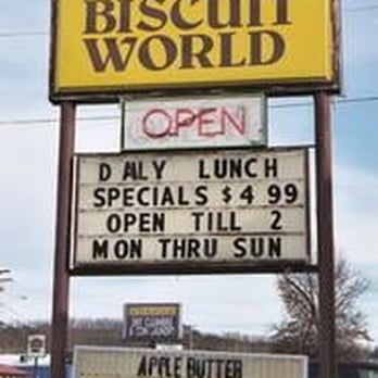 Tudor's Biscuit World - Breakfast & Brunch Near Me - Dunbar, West Virginia