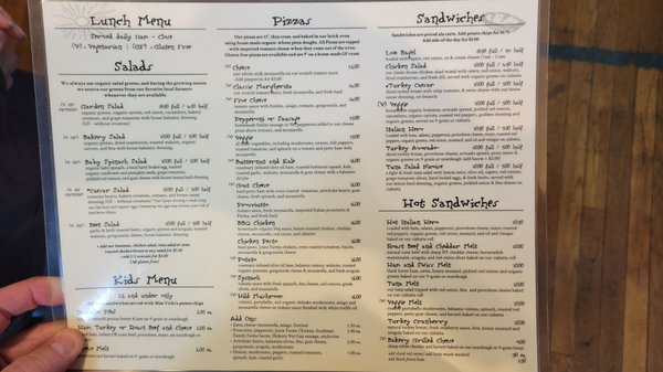 Menu photo 1 Flat Rock Village Bakery Flat Rock, NC Menu photo 1 Flat Rock Village Bakery Flat Rock, NC