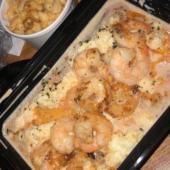 Lulu's Express - Shrimp and grits with a side of Mac n cheese - Chicken Wings Near Me - Charlotte, North Carolina Lulu's Express - Shrimp and grits with a side of Mac n cheese - Chicken Wings Near Me - Charlotte, North Carolina