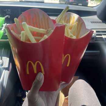 McDonald's - Our 2 large fries - Fast Food Near Me - Lebec, California