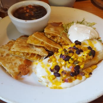 Chili's - Quesadilla, Chicken Enchilada with Sour Cream and Black Beans - Tex-Mex Near Me - Tracy, California