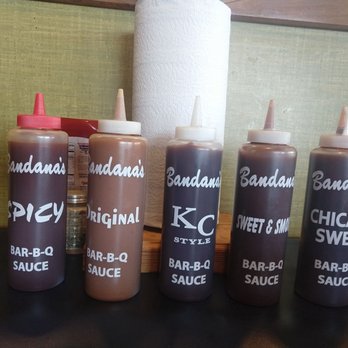 Bandana's Bar-B-Q - BBQ sauce... smell that smoke! - Barbeque Near Me - Saint Peters, Missouri Bandana's Bar-B-Q - BBQ sauce... smell that smoke! - Barbeque Near Me - Saint Peters, Missouri