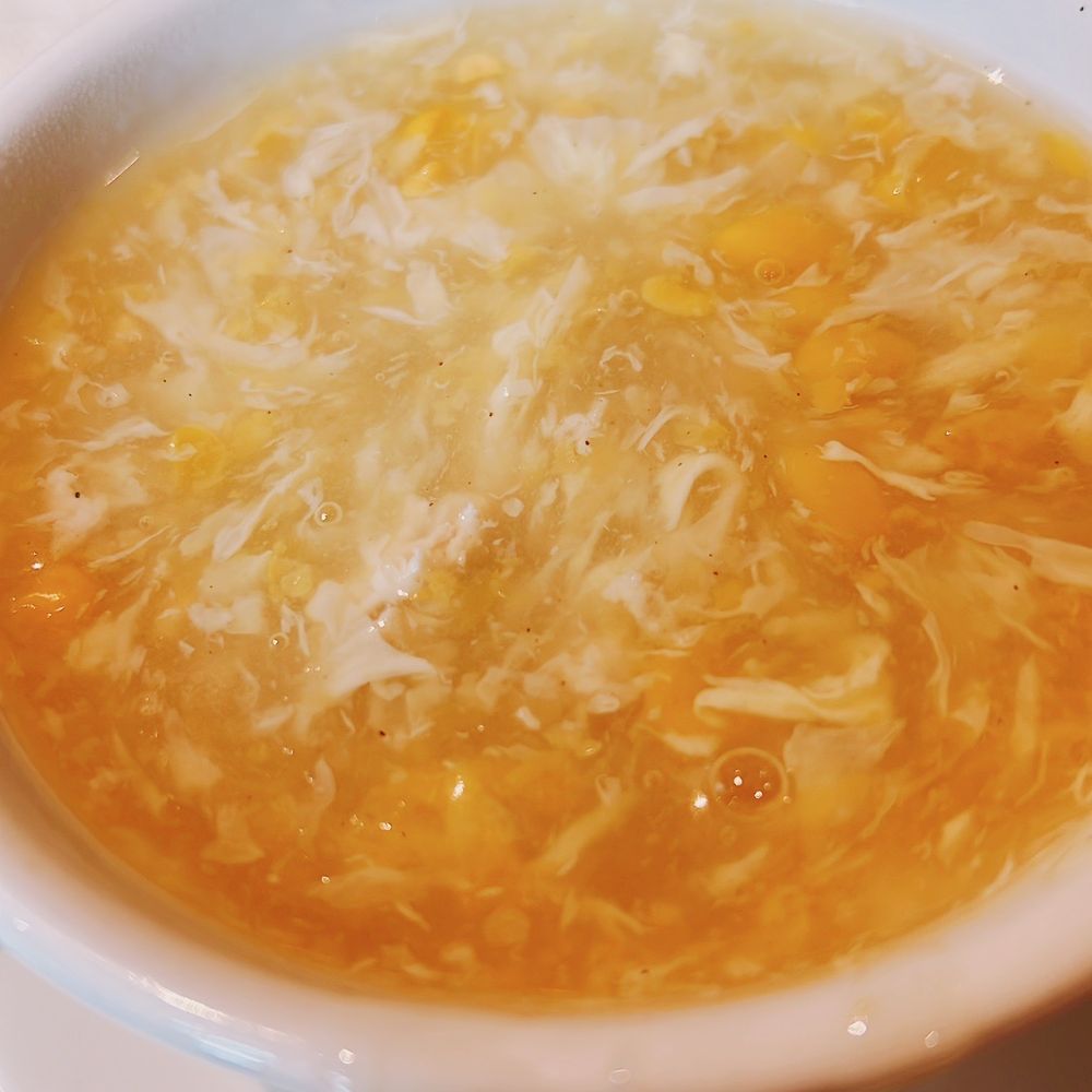 Mandarin Delight - Chicken corn egg drop soup - Chinese Near Me - Dublin, California Mandarin Delight - Chicken corn egg drop soup - Chinese Near Me - Dublin, California