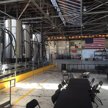 Faction Brewing - The brewhouse in the hanger - Breweries Near Me - Alameda, California