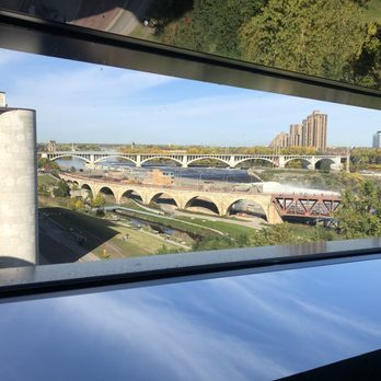 Guthrie Theater - The view from one of the kaleidoscope windows - Performing Arts Near Me - Minneapolis, Minnesota Guthrie Theater - The view from one of the kaleidoscope windows - Performing Arts Near Me - Minneapolis, Minnesota