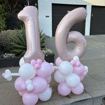Mint Signature Events - 4 foot custom balloon stack - Party & Event Planning Near Me - Walnut Creek, California Mint Signature Events - 4 foot custom balloon stack - Party & Event Planning Near Me - Walnut Creek, California