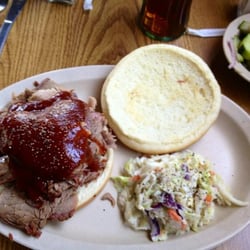 Whole Hog Cafe - Brisket, #3 and #Volcano!  Winning!!