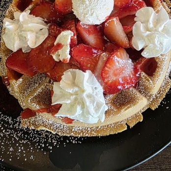 Mario’s Early Toast - Strawberry waffle - Breakfast & Brunch Near Me - Roseville, California Mario’s Early Toast - Strawberry waffle - Breakfast & Brunch Near Me - Roseville, California