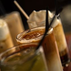 Ebony and Ivory Coffee - Coffee flight