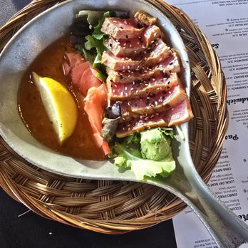 Harrison's Harbor Watch Restaurant - Pan seared ahi tuna - American Near Me - Ocean City, Maryland Harrison's Harbor Watch Restaurant - Pan seared ahi tuna - American Near Me - Ocean City, Maryland