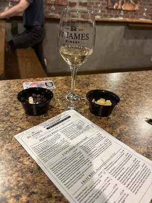 Menu photo 1 St James Winery Branson, MO