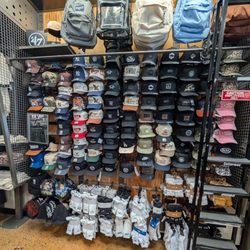 Tillys - Hats and backpacks