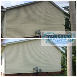 Johnson's pressure washing - House washing