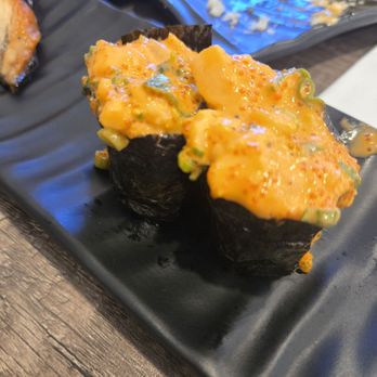 Kakuna Sushi - Spicy Scallop Nigiri - Sushi Bars Near Me - Milpitas, California