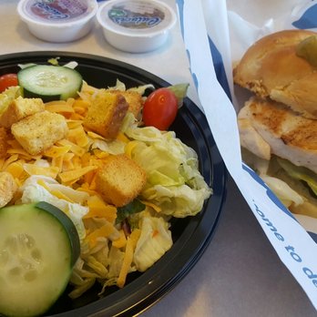 Culver's - Salad and grilled chicken burger - Fast Food Near Me - Flower Mound, Texas