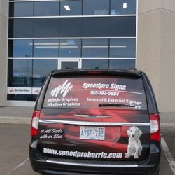 Speedpro Signs Barrie - Look for our Speedpro Signs vehicle out and about - we can help you increase your presence!