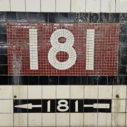 MTA - 181st Street Subway Station - A