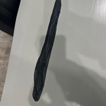 TMF Design Center - This is supposed to be a pod island, looks like someone spilled black paint on my table. It looks far from epoxy. - Furniture Stores Near Me - Port St. Lucie, Florida TMF Design Center - This is supposed to be a pod island, looks like someone spilled black paint on my table. It looks far from epoxy. - Furniture Stores Near Me - Port St. Lucie, Florida