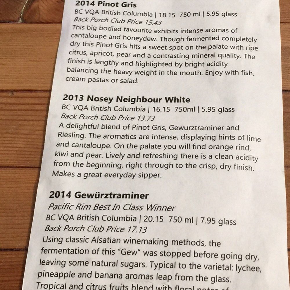 Backyard Vineyards - Tasting for whites - Wineries Near Me - Langley, British Columbia Backyard Vineyards - Tasting for whites - Wineries Near Me - Langley, British Columbia
