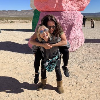 Seven Magic Mountains - Public Art Near Me - Las Vegas, Nevada Seven Magic Mountains - Public Art Near Me - Las Vegas, Nevada