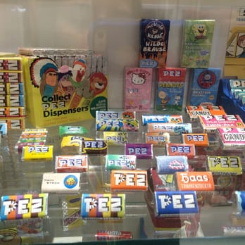 PEZ Visitor Center - Various examples of flavors and packaging on display. - Visitor Centers Near Me - Orange, Connecticut PEZ Visitor Center - Various examples of flavors and packaging on display. - Visitor Centers Near Me - Orange, Connecticut