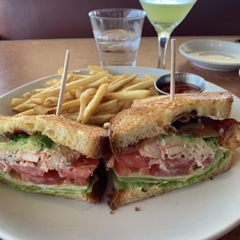 The Beachcomber - Lobster Club Sandwich - Seafood Near Me - Newport Beach, California