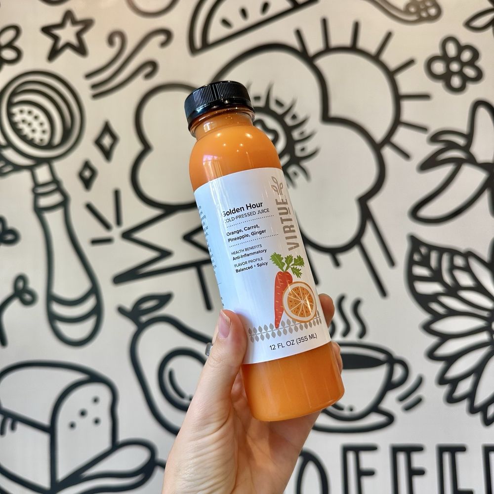 Virtue Juice + Coffee - Golden Hour juice - Juice Bars & Smoothies Near Me - Vacaville, California Virtue Juice + Coffee - Golden Hour juice - Juice Bars & Smoothies Near Me - Vacaville, California