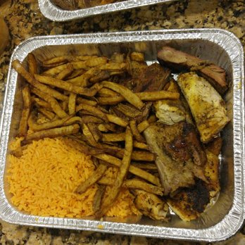 Otilia's Cafe - Half rib and chicken combo - Portuguese Near Me - Spotswood, New Jersey
