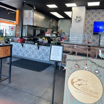Del Mar Seafood Taqueria - Entrance. - Seafood Near Me - American Fork, Utah