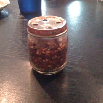 Santarpio's Pizza - Crushed Red Pepper Flake shaker - Pizza Near Me - Boston, Massachusetts Santarpio's Pizza - Crushed Red Pepper Flake shaker - Pizza Near Me - Boston, Massachusetts