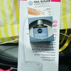 Sally Beauty - Nail Builder Curing Gel and UV/LED curing lamp