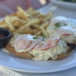 Sailor Jack's - Crab melt and fries