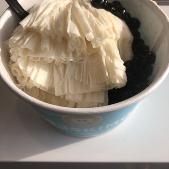 Iceskimo - Jasmine milk tea small shaved ice with boba - Ice Cream & Frozen Yogurt Near Me - San Diego, California Iceskimo - Jasmine milk tea small shaved ice with boba - Ice Cream & Frozen Yogurt Near Me - San Diego, California