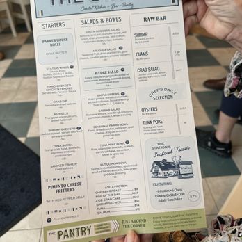 The Station - Menu - Seafood Near Me - Fenwick Island, Delaware The Station - Menu - Seafood Near Me - Fenwick Island, Delaware