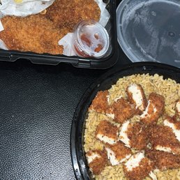 Crispy Chicken Rice Bowl Chicken Tenders Combo Crispy Chicken Rice Bowl Chicken Tenders Combo