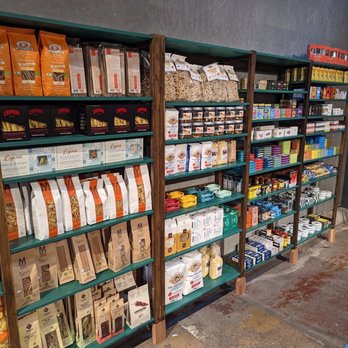 Ciao Bruto - a variety of food items on shelves - Beer, Wine & Spirits Near Me - Healdsburg, California