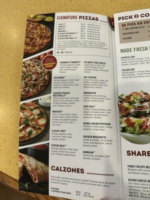 Menu photo 2 Donatos Pizza Madison, AL