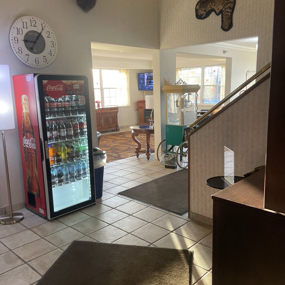 Quality Inn & Suites - Near front desk - Hotels Near Me - Manistique, Michigan