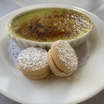 The Highlawn - Pistachio creme brûlée - great to share - New American Near Me - West Orange, New Jersey The Highlawn - Pistachio creme brûlée - great to share - New American Near Me - West Orange, New Jersey
