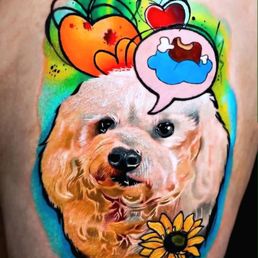 #dogportraittattoo #dogportraittattoo