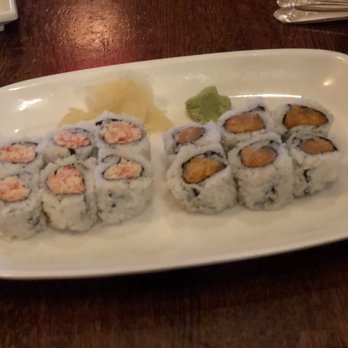 Red Bowl Asian Bistro - Spicy Crab Roll and Spicy Salmon Roll - Asian Fusion Near Me - Cary, North Carolina Red Bowl Asian Bistro - Spicy Crab Roll and Spicy Salmon Roll - Asian Fusion Near Me - Cary, North Carolina
