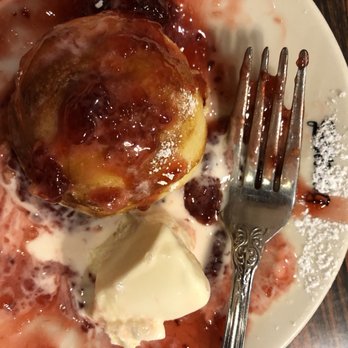 Solvang Restaurant - Abelskivers with ice cream - Scandinavian Near Me - Solvang, California Solvang Restaurant - Abelskivers with ice cream - Scandinavian Near Me - Solvang, California