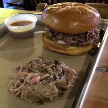 Stiles Switch BBQ & Brew - Chopped Beef Sandwiches Sandwich - Barbeque Near Me - Austin, Texas