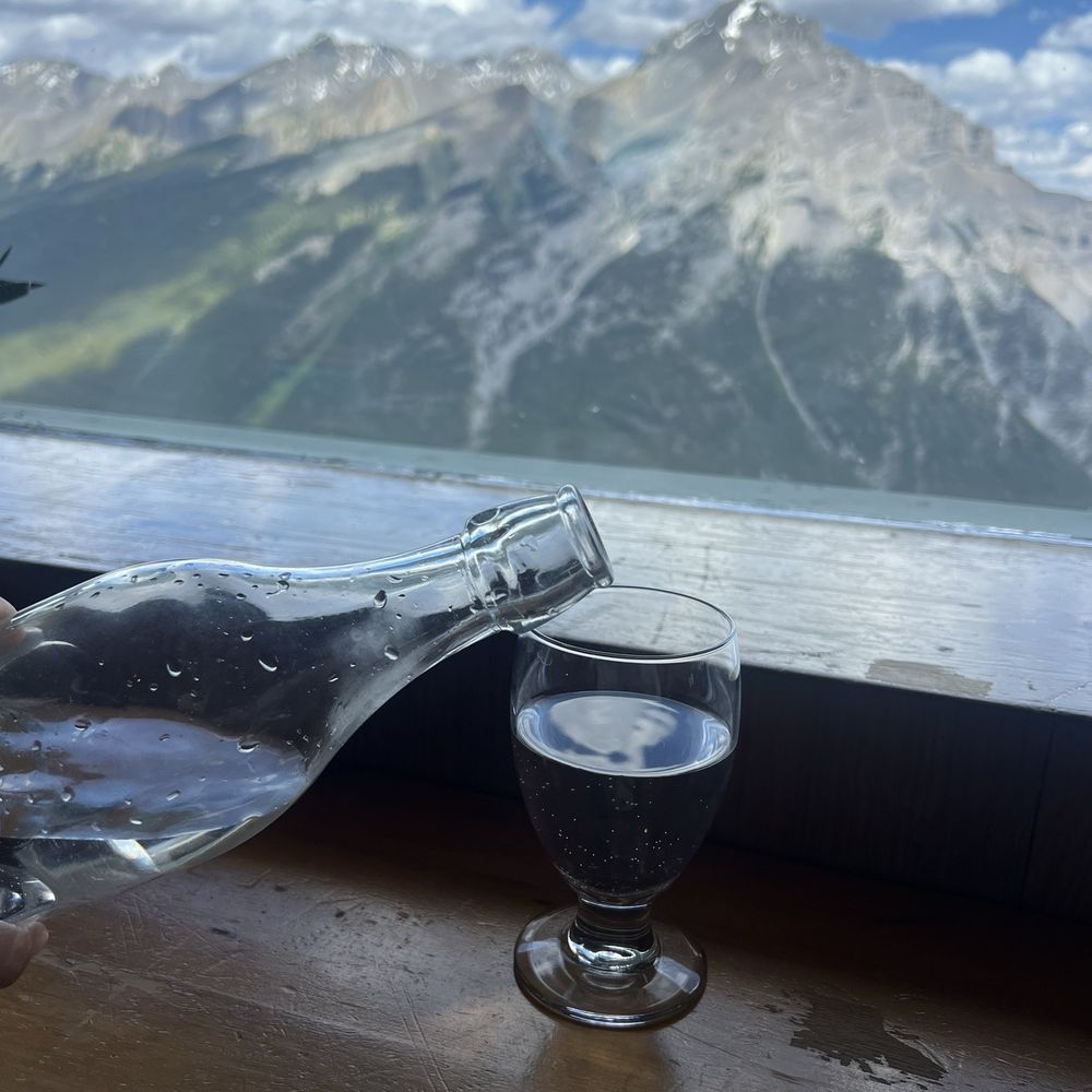 Enjoying lunch with an amazing view Enjoying lunch with an amazing view