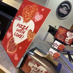 Pepperoni Heart Shaped Pizza