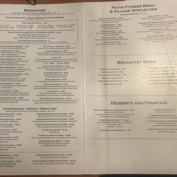 Patys Restaurant - Breakfast Menu - American Near Me - Toluca Lake, California Patys Restaurant - Breakfast Menu - American Near Me - Toluca Lake, California