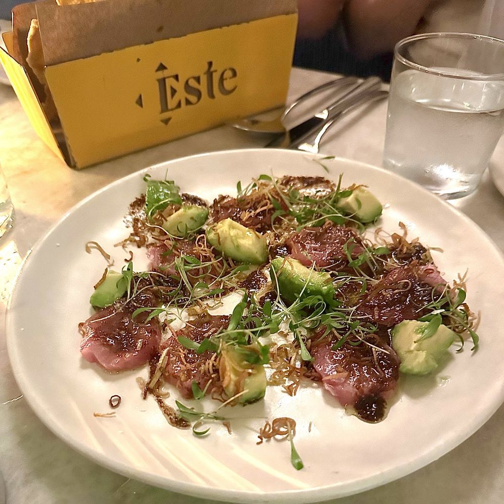 Este - Tuna Tiradito - Seafood Near Me - Austin, Texas Este - Tuna Tiradito - Seafood Near Me - Austin, Texas