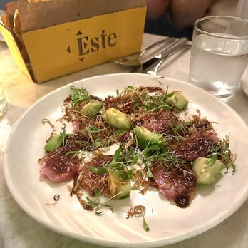 Este - Tuna Tiradito - Seafood Near Me - Austin, Texas
